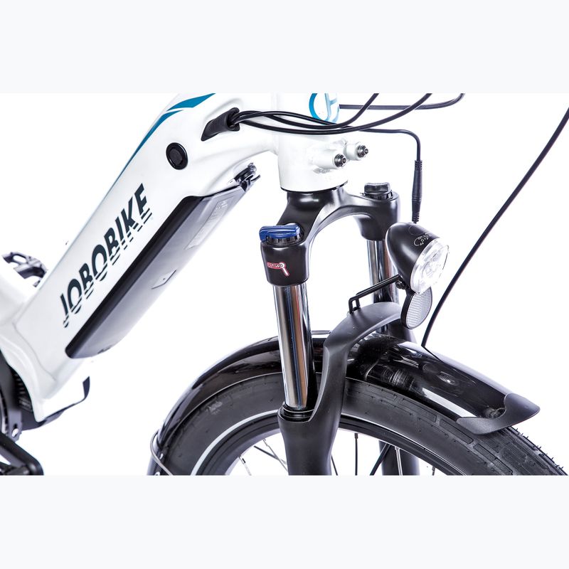 Damen-Elektrofahrrad JOBOBIKE Linda 36V 14Ah 504Wh weiß 8