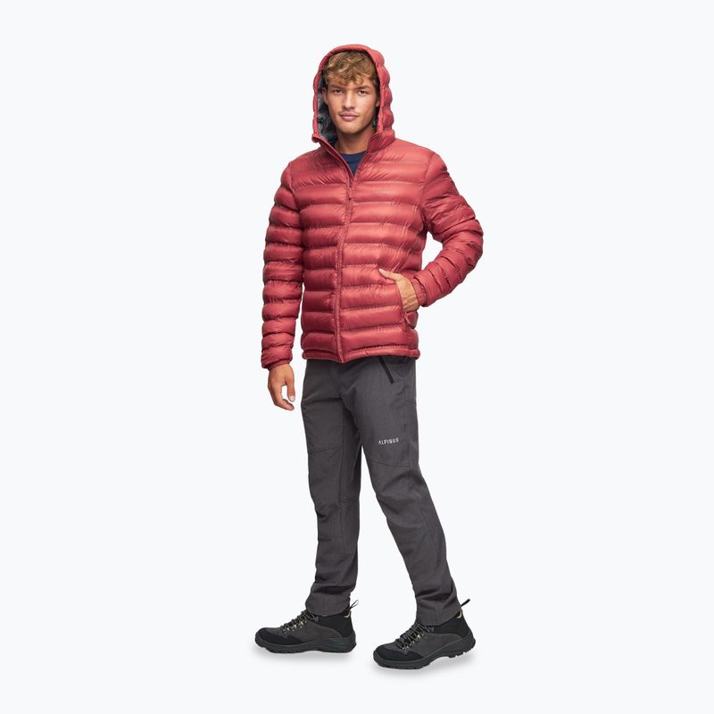 Alpinus Ajusco Active Herren Daunenjacke rot 2