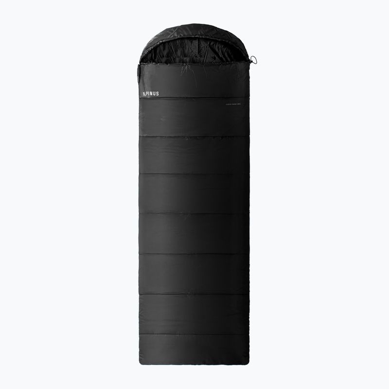 Alpinus Warm 1350 Schlafsack links schwarz