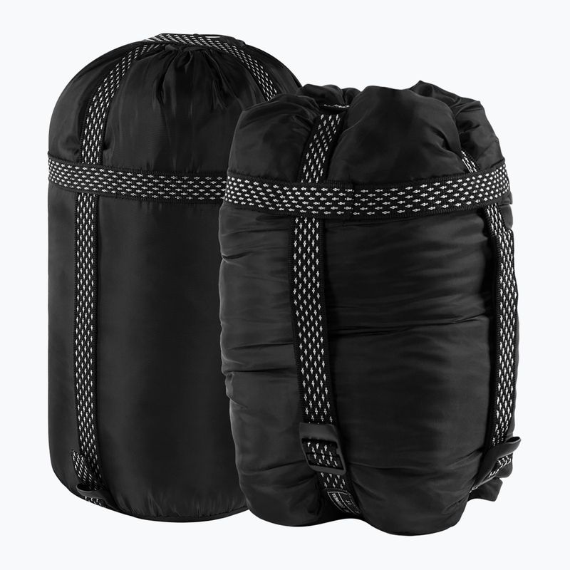 Alpinus Warm 1350 Schlafsack links schwarz 2