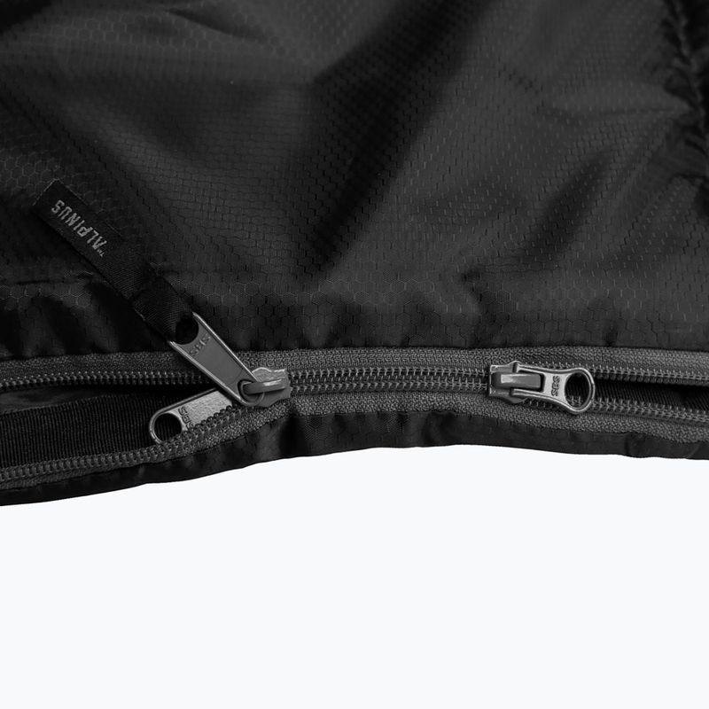 Alpinus Warm 1350 Schlafsack links schwarz 3