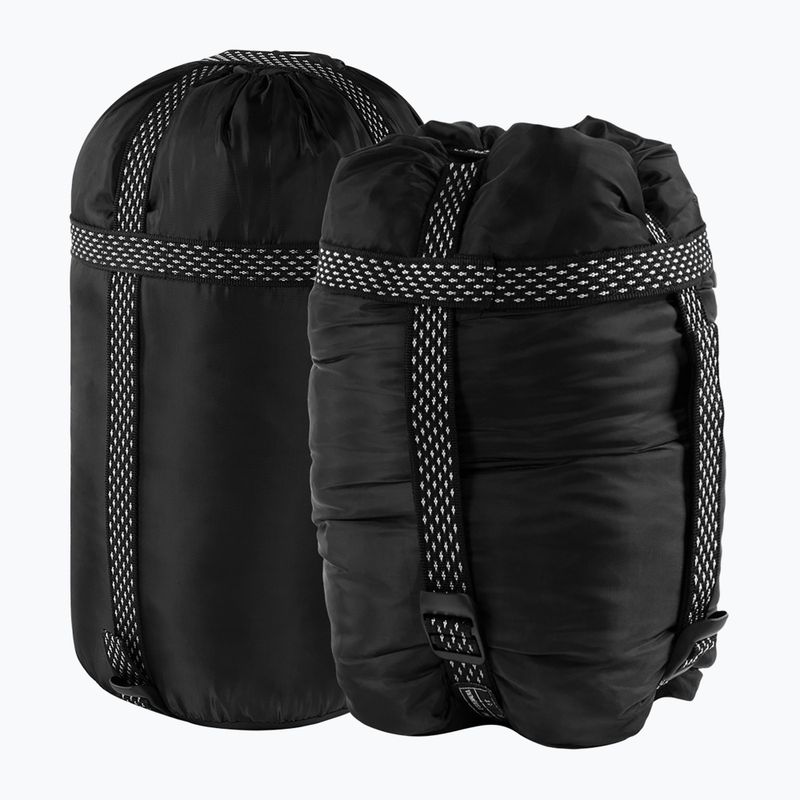 Alpinus Warm 1800 Schlafsack rechts schwarz 2
