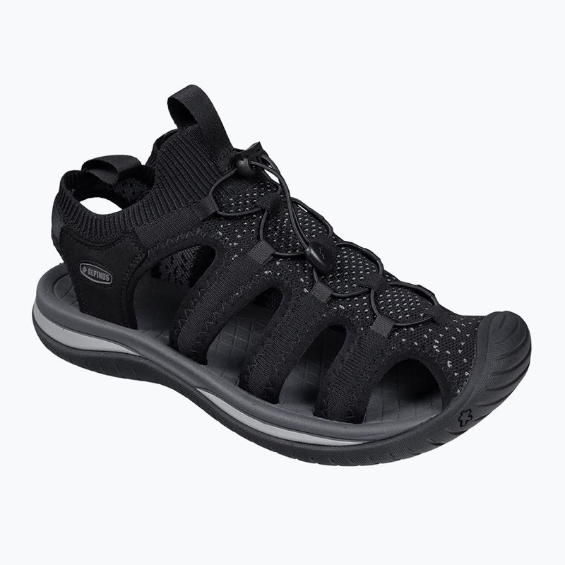 Alpinus Herren Sandalen Sosneado schwarz 8