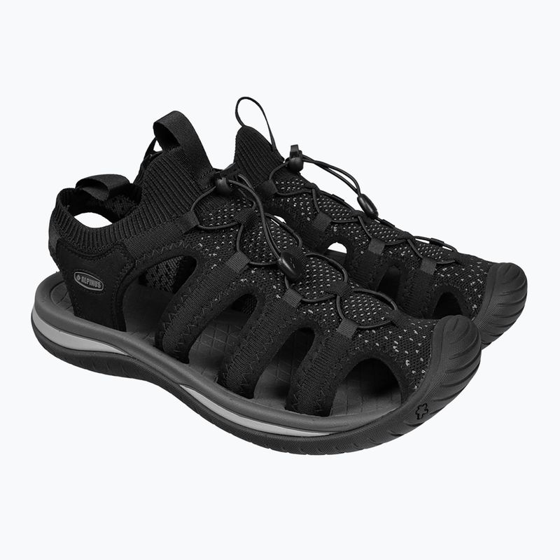 Alpinus Herren Sandalen Sosneado schwarz 9