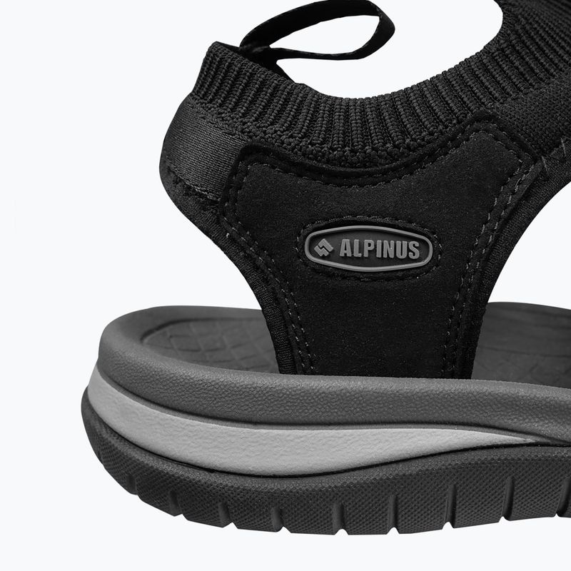 Alpinus Herren Sandalen Sosneado schwarz 12