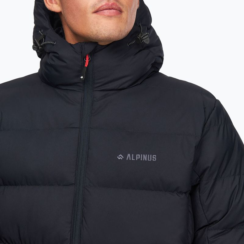 Gefütterte Herrenjacke Alpinus Furggen navy blue 4