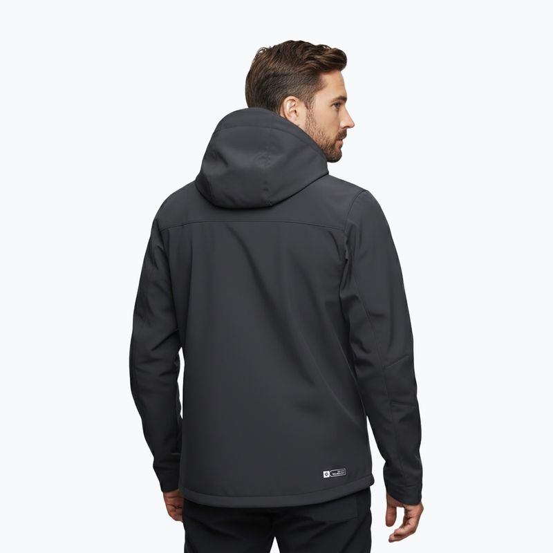 Softshell-Jacke für Herren Alpinus Roignais black/graphite 3