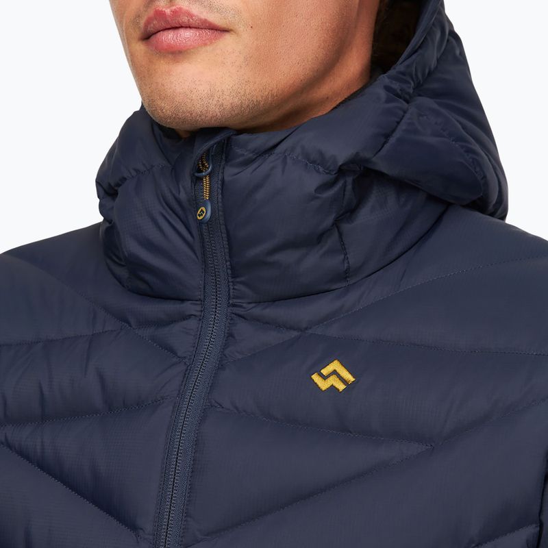 Alpinus Monsivo Herren Daunenjacke navy/senf 4