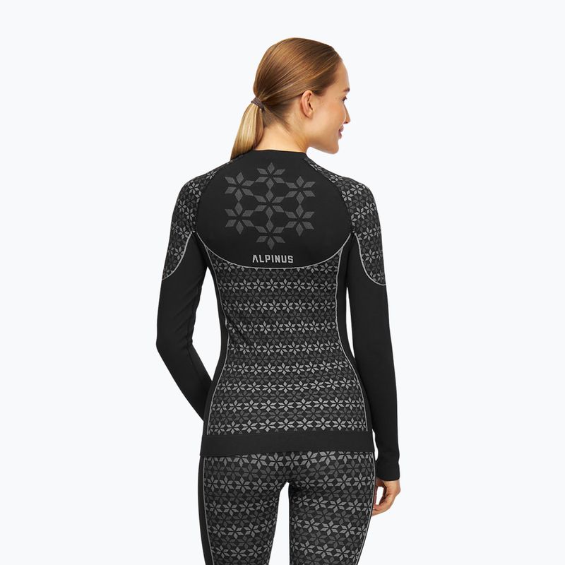 Damen Thermounterwäsche-Set Alpinus Verbier Set grey 4