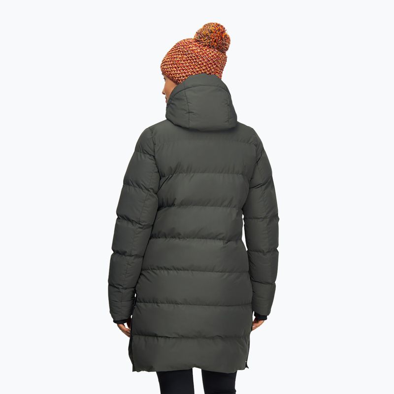 Gefütterter Damenmantel Alpinus Iparla olive green 2