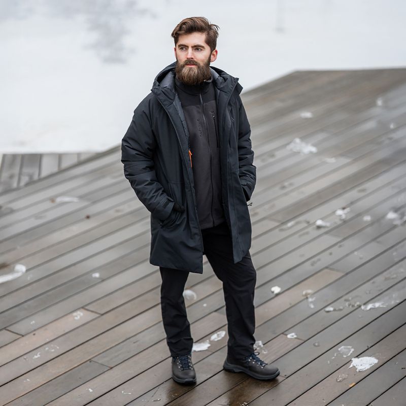 Herren-Regenmantel Alpinus Multan black 8