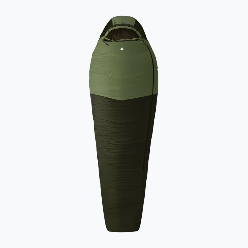 Alpinus Ultralight 1000 Schlafsack links grün