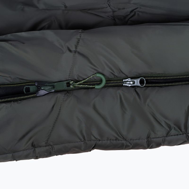 Alpinus Ultralight 1000 Schlafsack links grün 4