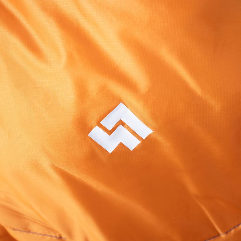 Alpinus Ultralight 850 Schlafsack links orange/grün 6