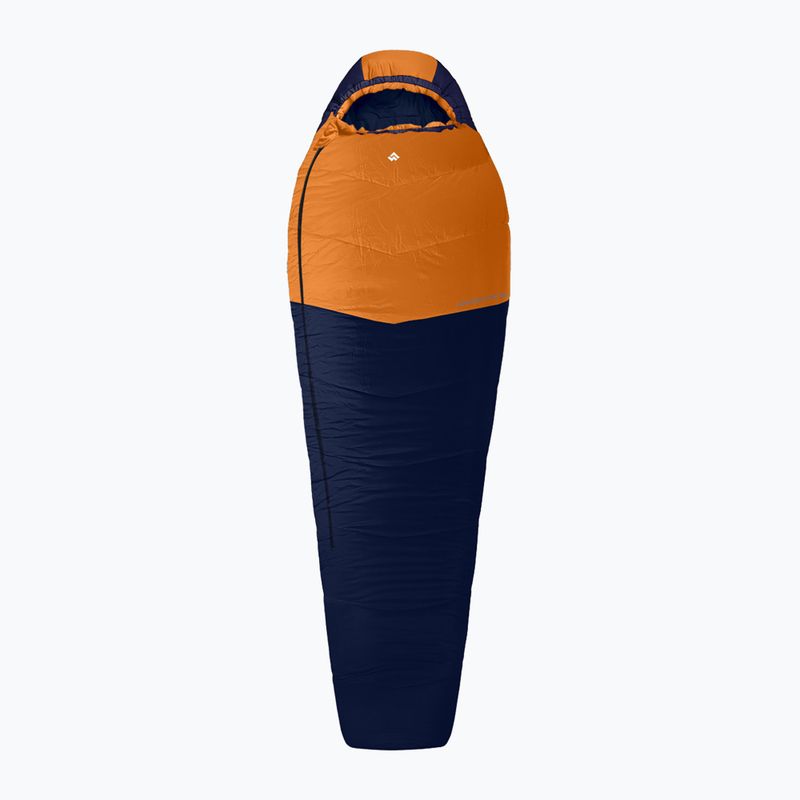 Alpinus Ultralight 850 Schlafsack rechts orange/grün