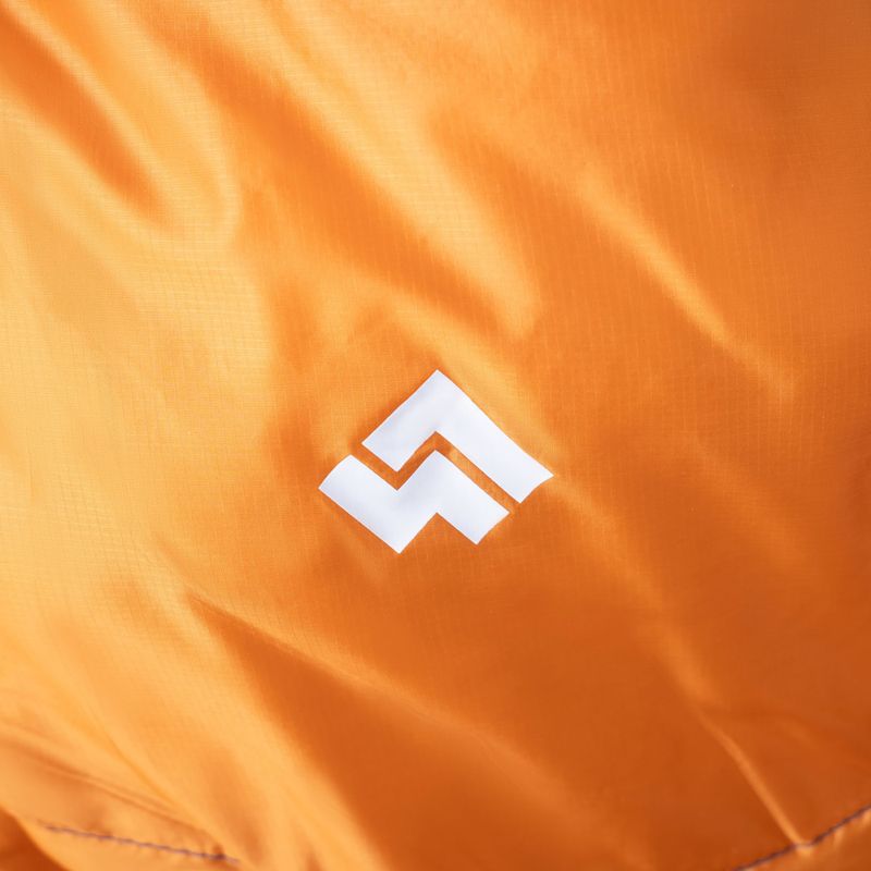 Alpinus Ultralight 850 Schlafsack rechts orange/grün 6