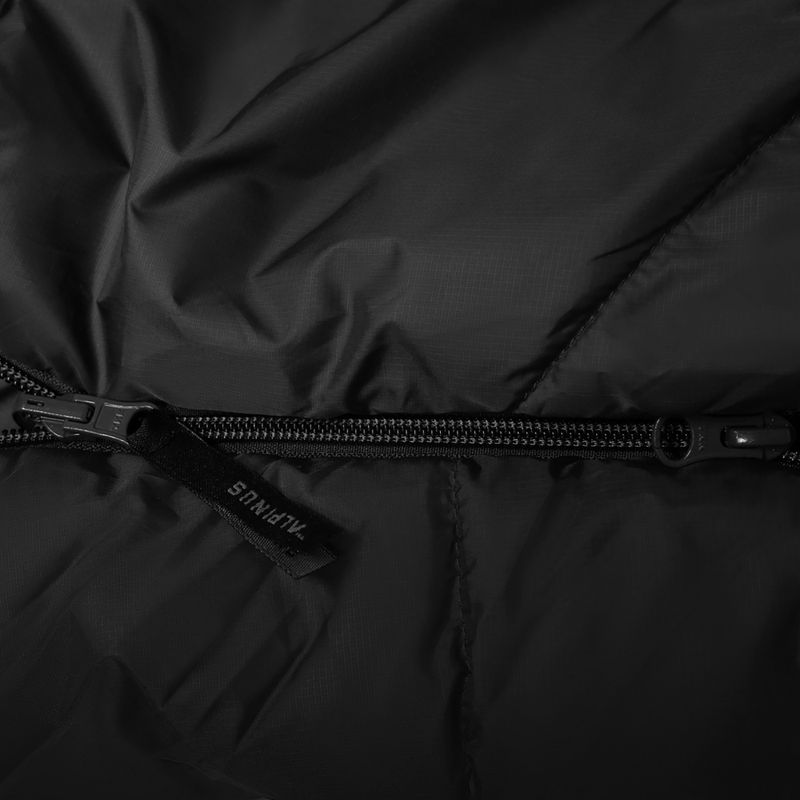 Alpinus Fiber Pro 1300 Schlafsack rechts anthrazit 4