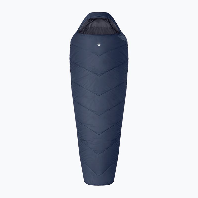 Alpinus Fiber Pro 1100 Schlafsack links grau