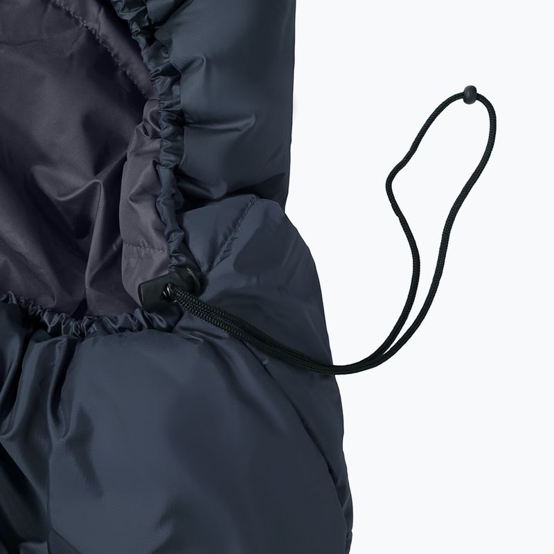 Alpinus Fiber Pro 1100 Schlafsack links grau 2