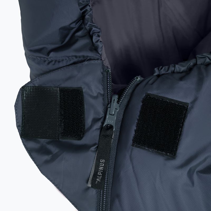 Alpinus Fiber Pro 1100 Schlafsack links grau 3