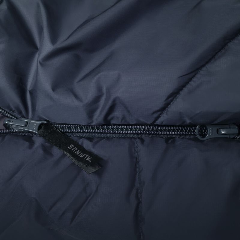 Alpinus Fiber Pro 1100 Schlafsack links grau 4
