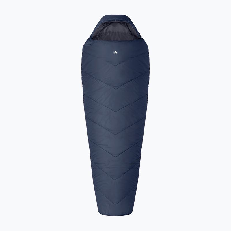 Alpinus Fiber Pro 1100 Schlafsack rechts grau
