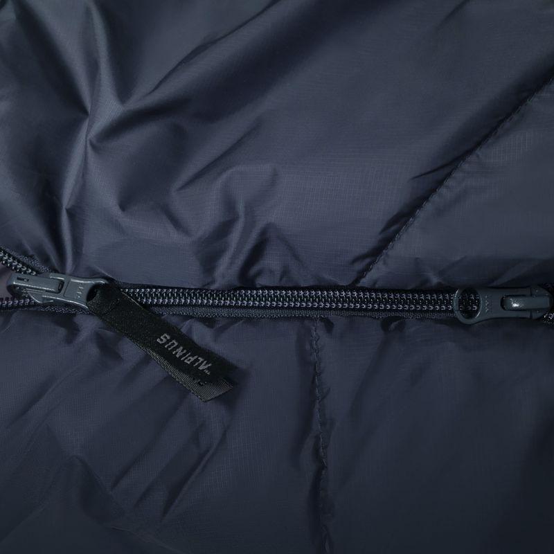Alpinus Fiber Pro 1100 Schlafsack rechts grau 3