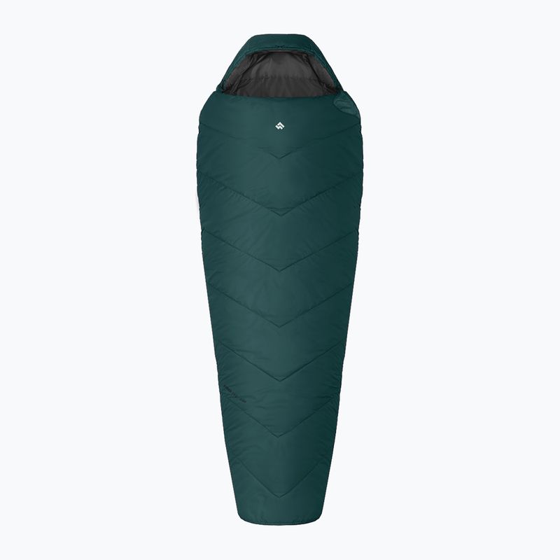 Alpinus Fiber Pro 800 Schlafsack links grün