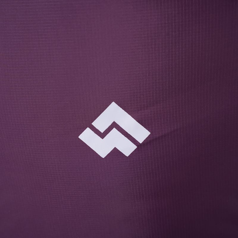 Alpinus Fiber Pro 1100 Schlafsack links burgundy 7