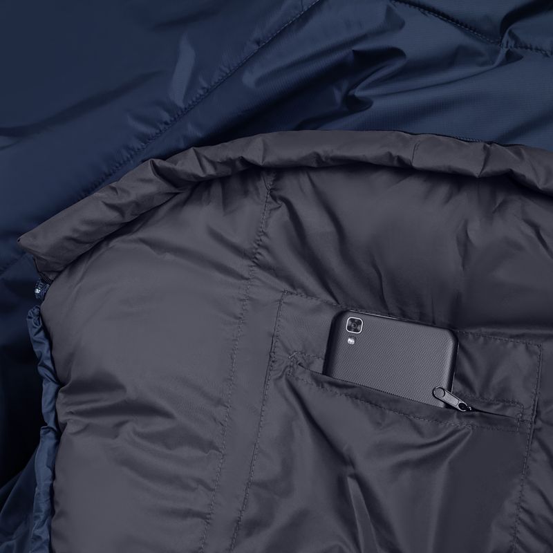 Alpinus Fiber Pro 1500 Schlafsack rechts navy blau 5