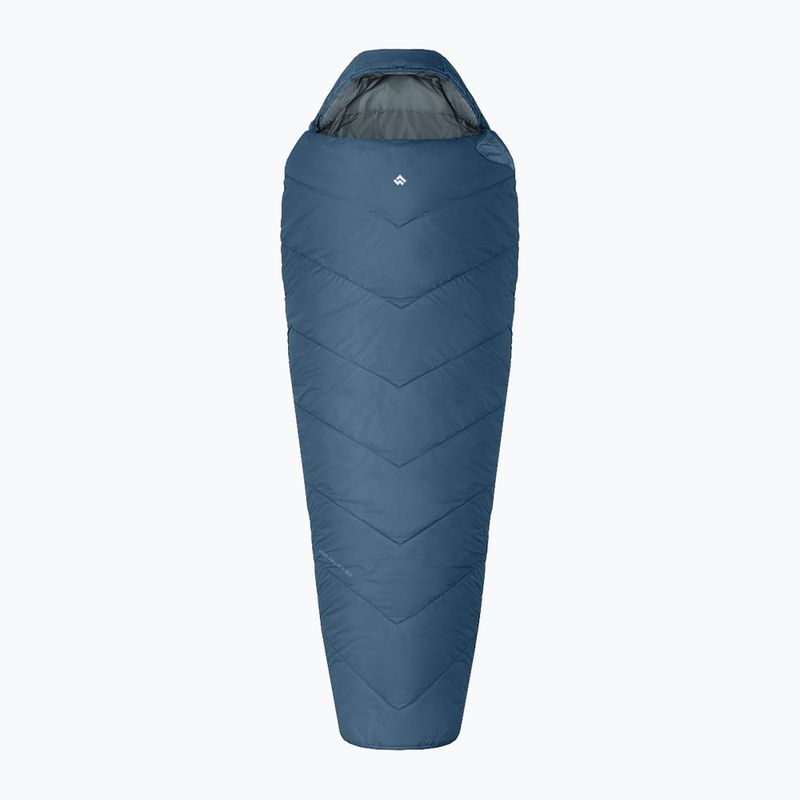 Alpinus Fiber Pro 1300 Schlafsack links Salbei