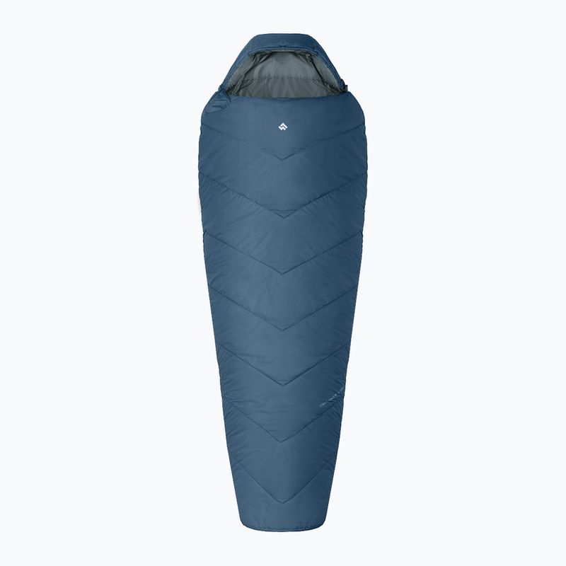 Alpinus Fiber Pro 1300 Schlafsack rechts Salbei