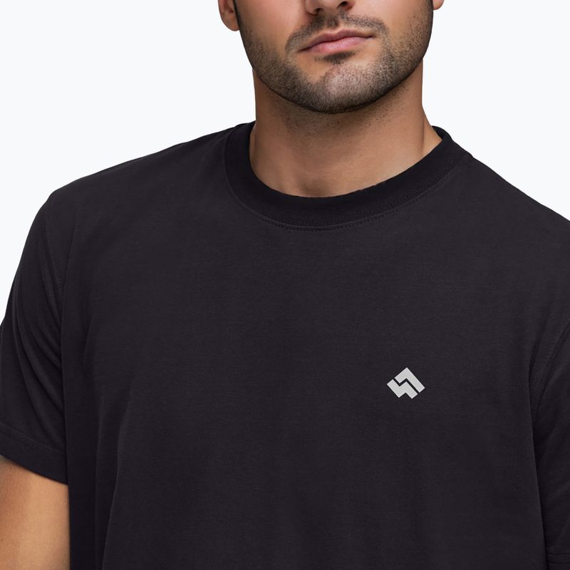Alpinus Tokat Herren-T-Shirt dunkelgrau/schwarz 4
