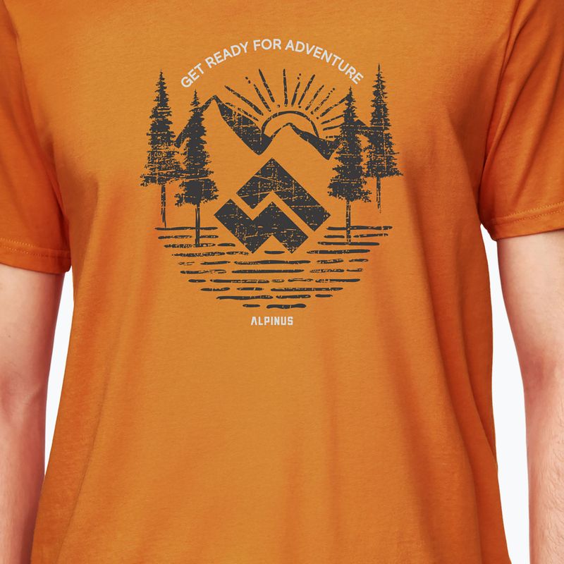 Alpinus Herren Kitreli T-shirt orange 3
