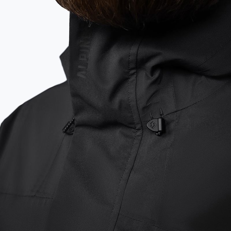 Alpinus Herren Regenjacke Arys schwarz 5