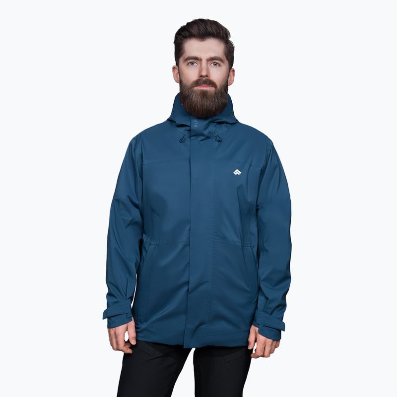 Alpinus Herren Regenjacke Arys blau