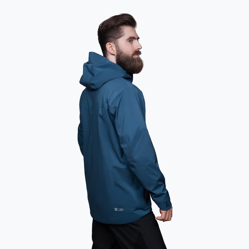 Alpinus Herren Regenjacke Arys blau 2