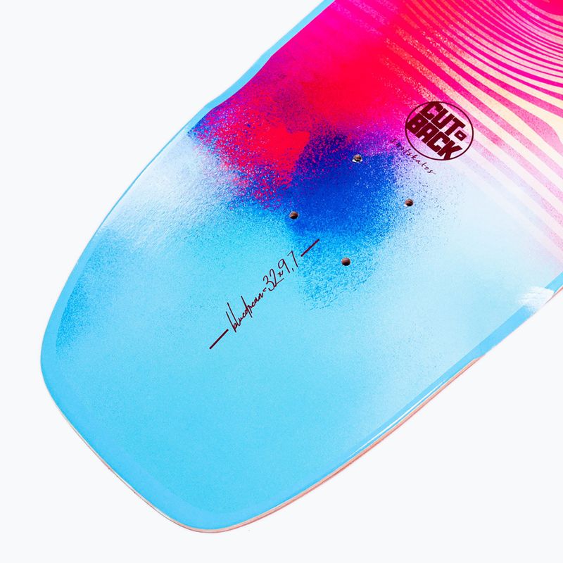 Surfskate Skateboard Cutback Blue Dream 32" 4