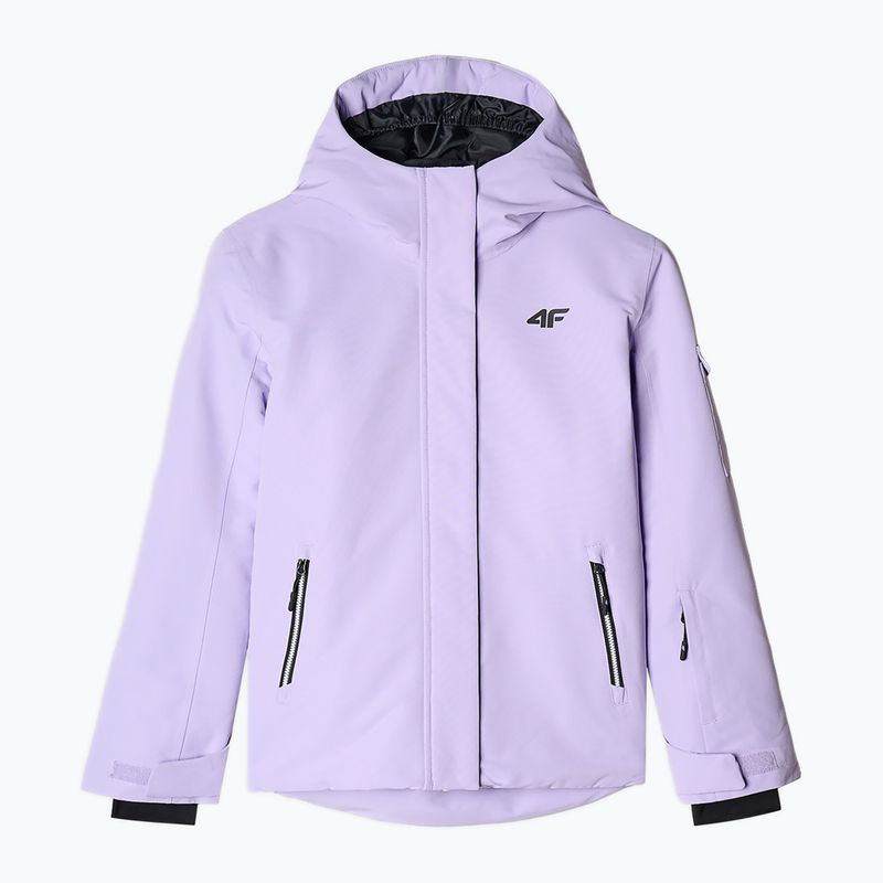 Kinder-Snowboardjacke 4F F549 hellviolett