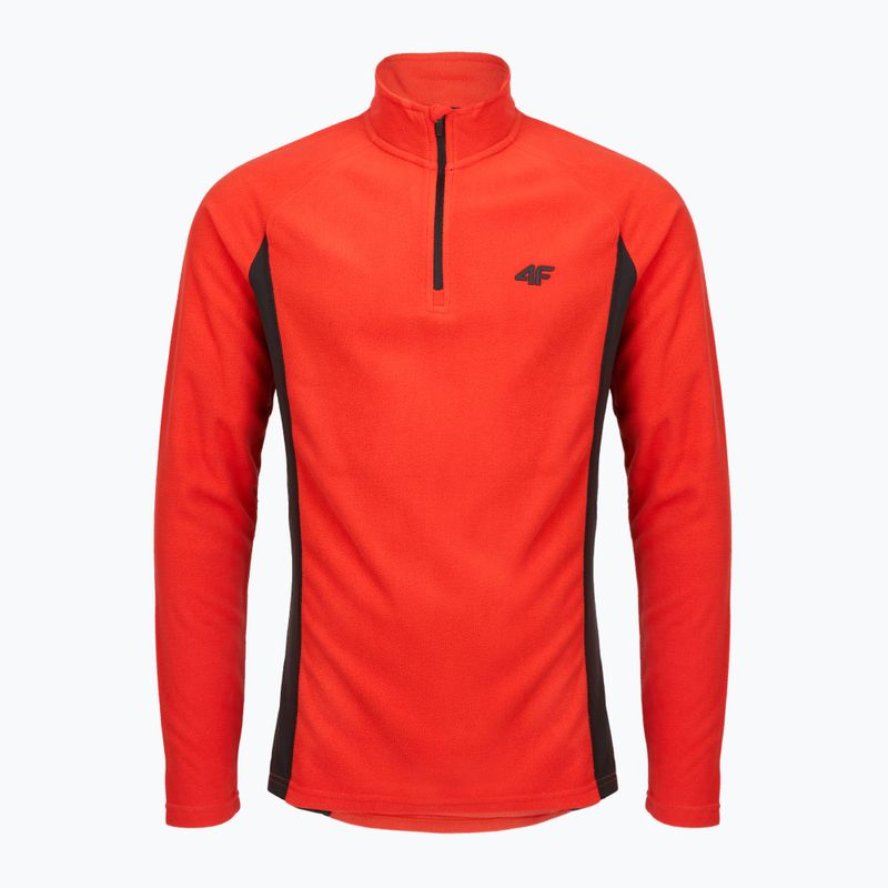 Thermoaktiver Sweatshirt Hoodie Herren 4F M045 red