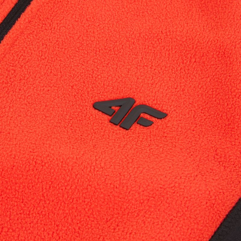 Thermoaktiver Sweatshirt Hoodie Herren 4F M045 red 3