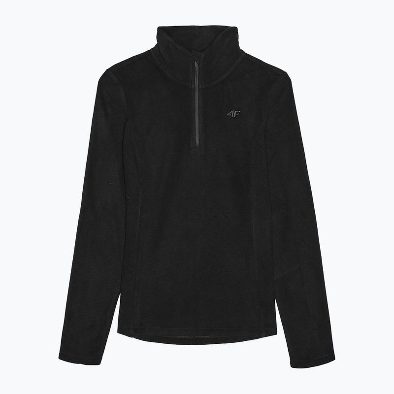 Thermoaktiver Sweatshirt Hoodie Damen 4F F048 deep black