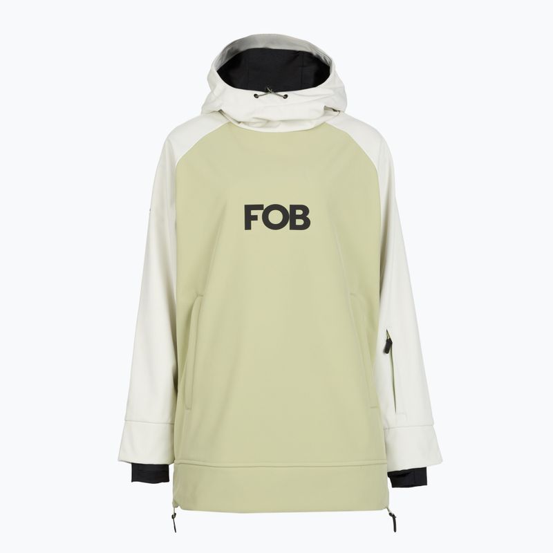 Snowboard Sweatshirt Hoodie Damen 4F F289 olive