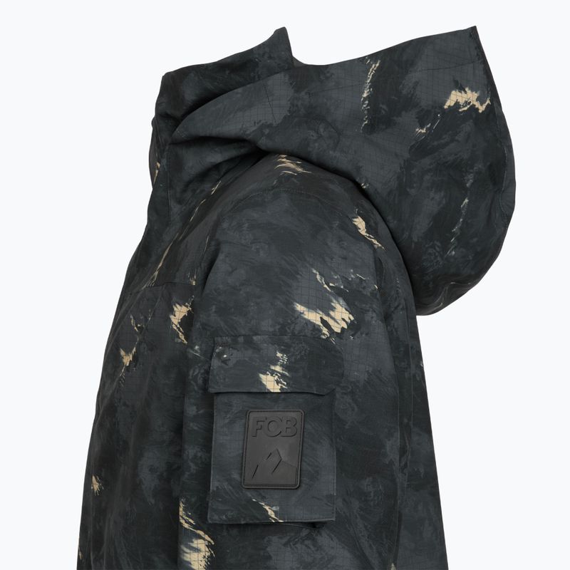 Snowboardjacke Herren 4F M509 multicolour allover 3