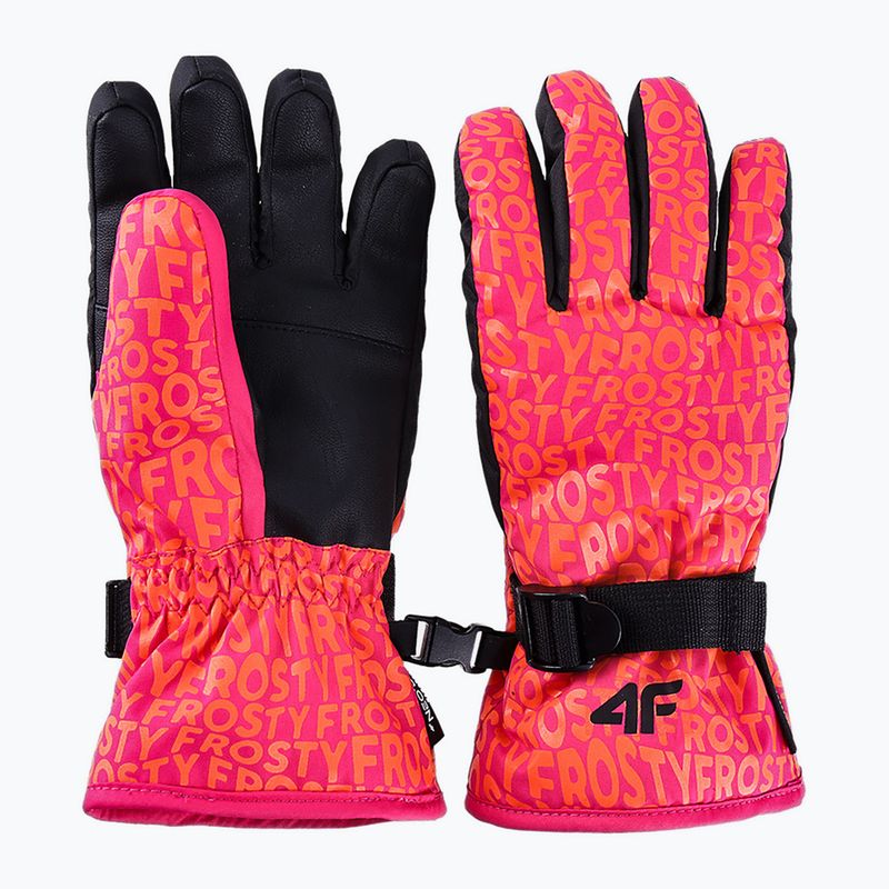 Skihandschuhe Kinder 4F FNK F127 multicolour 2 allover