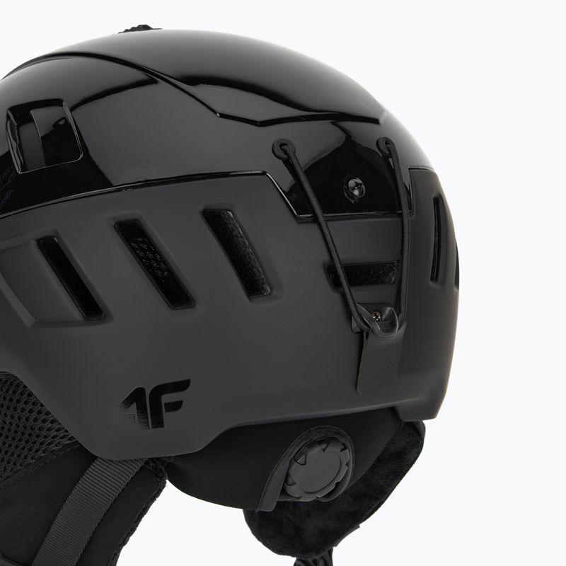 Skihelm 4F U072 deep black 7