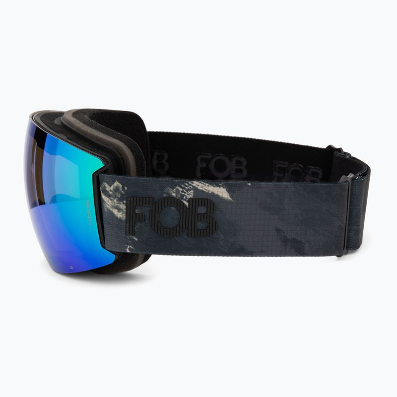 Skibrille 4F U047 multicolour allover/gradient smoke 4