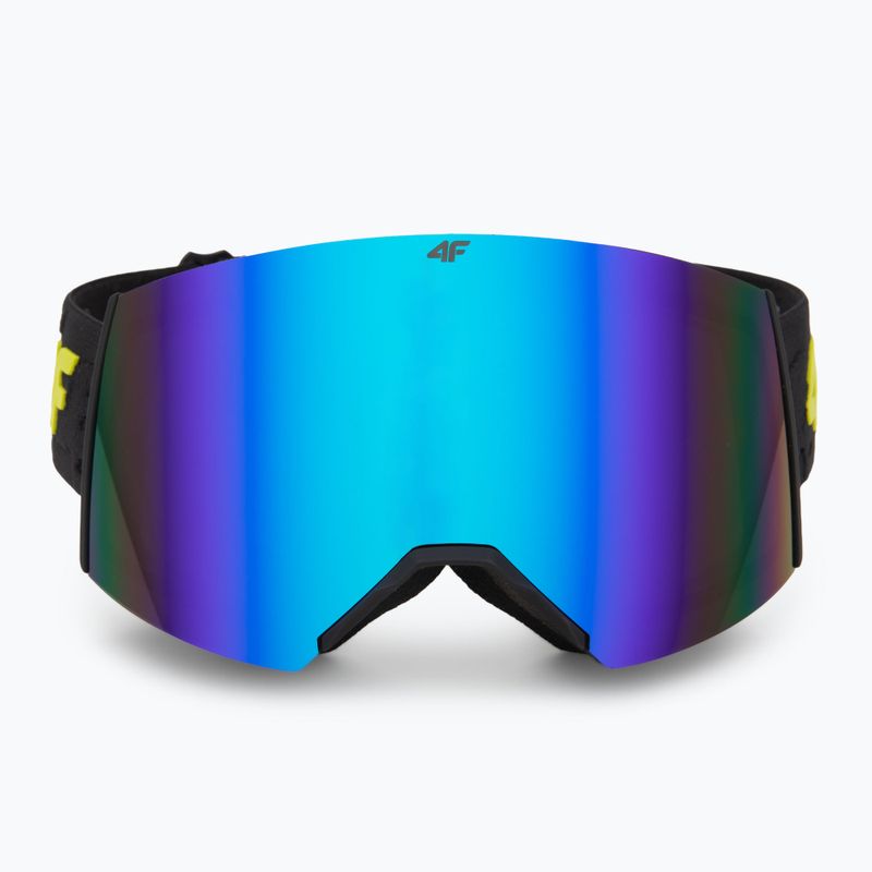 Kinder-Skibrille 4F M041 black/multicolor 2