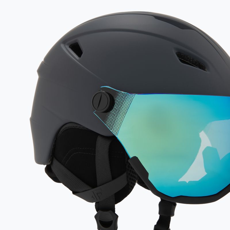 Skihelm 4F U090 anthracite 8