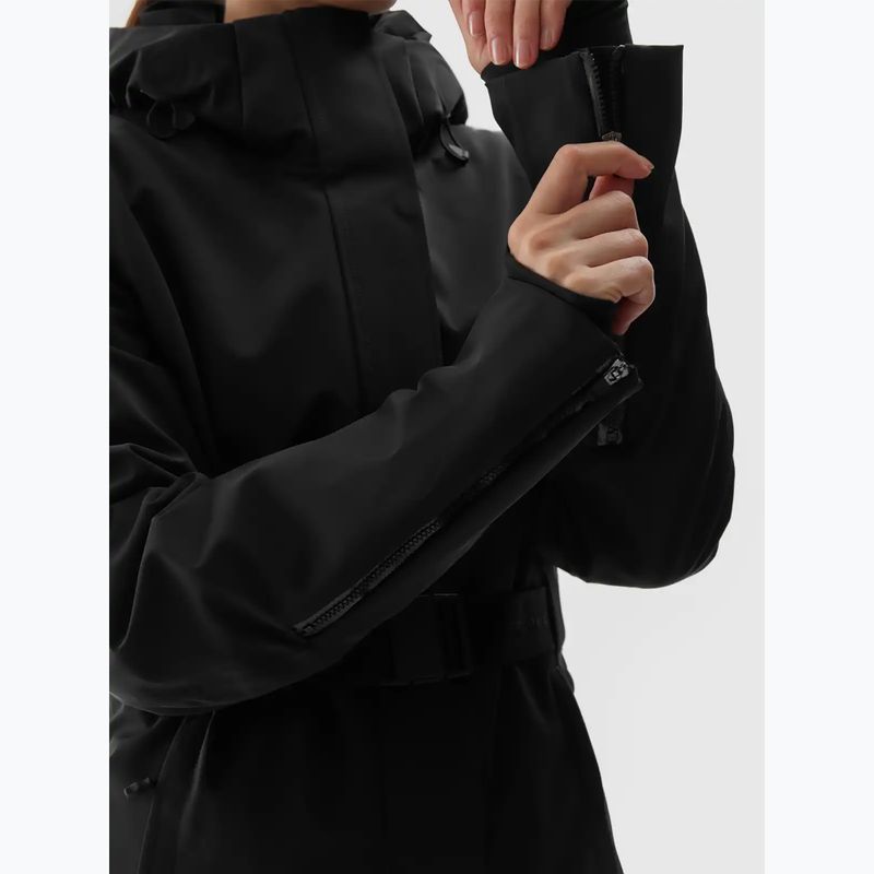 Damen-Skijacke 4F F0869 deep black 2